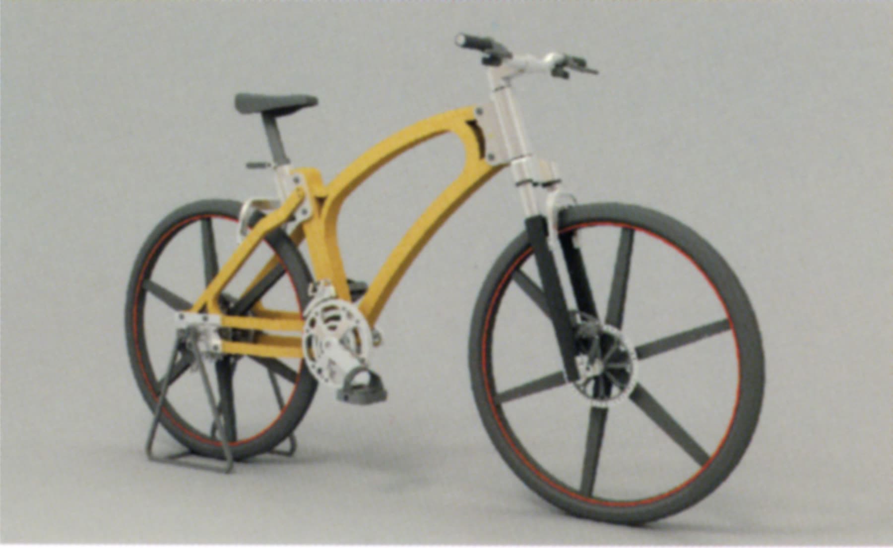 Boocycle — sepeda dari bambu laminasi